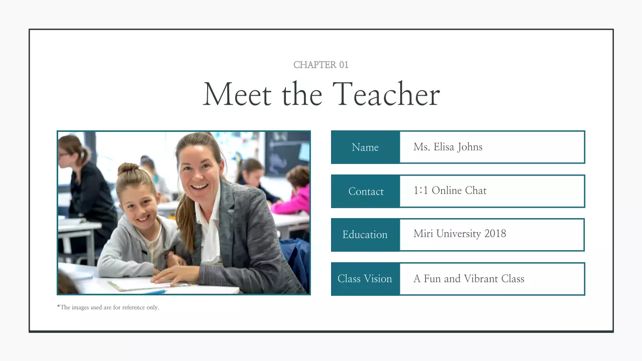 Teal Modern Education 가이드 프레젠테이션