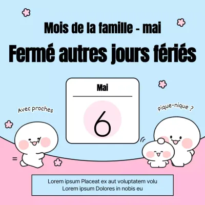 Jolies fermetures alternatives pour les vacances en bleu clair et en rose