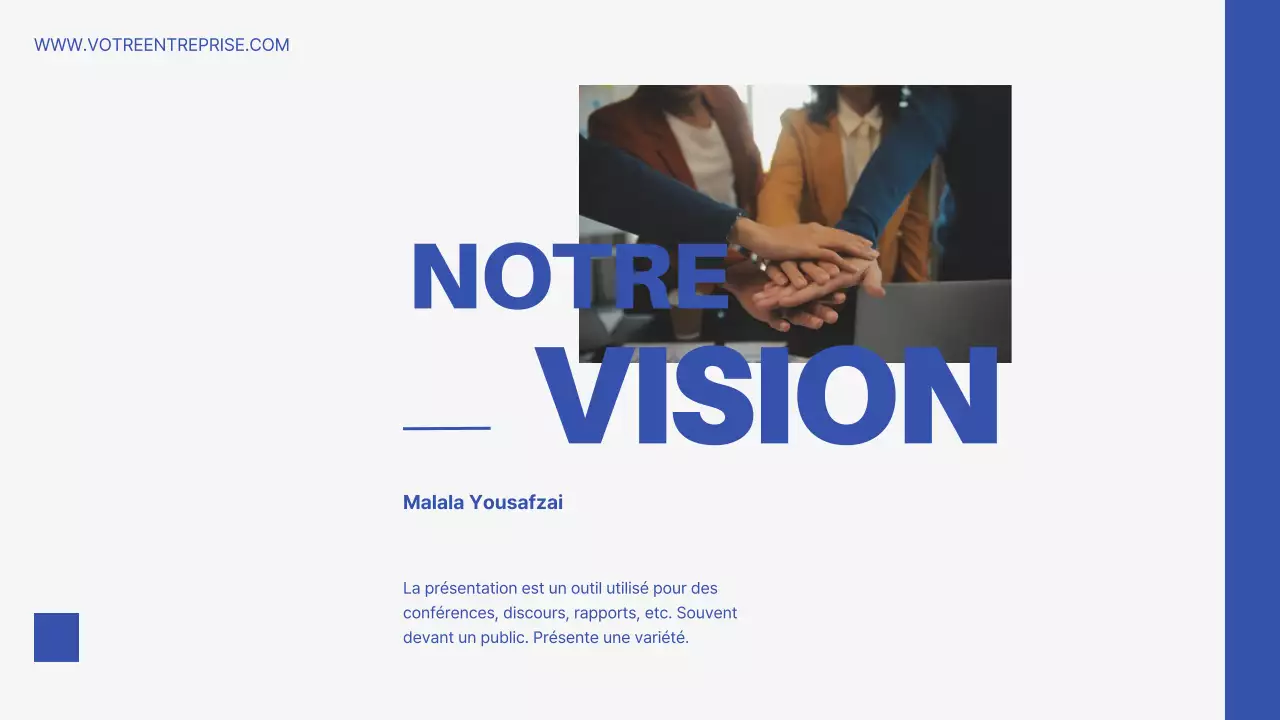 Présentation de la société Blue Minimal Business