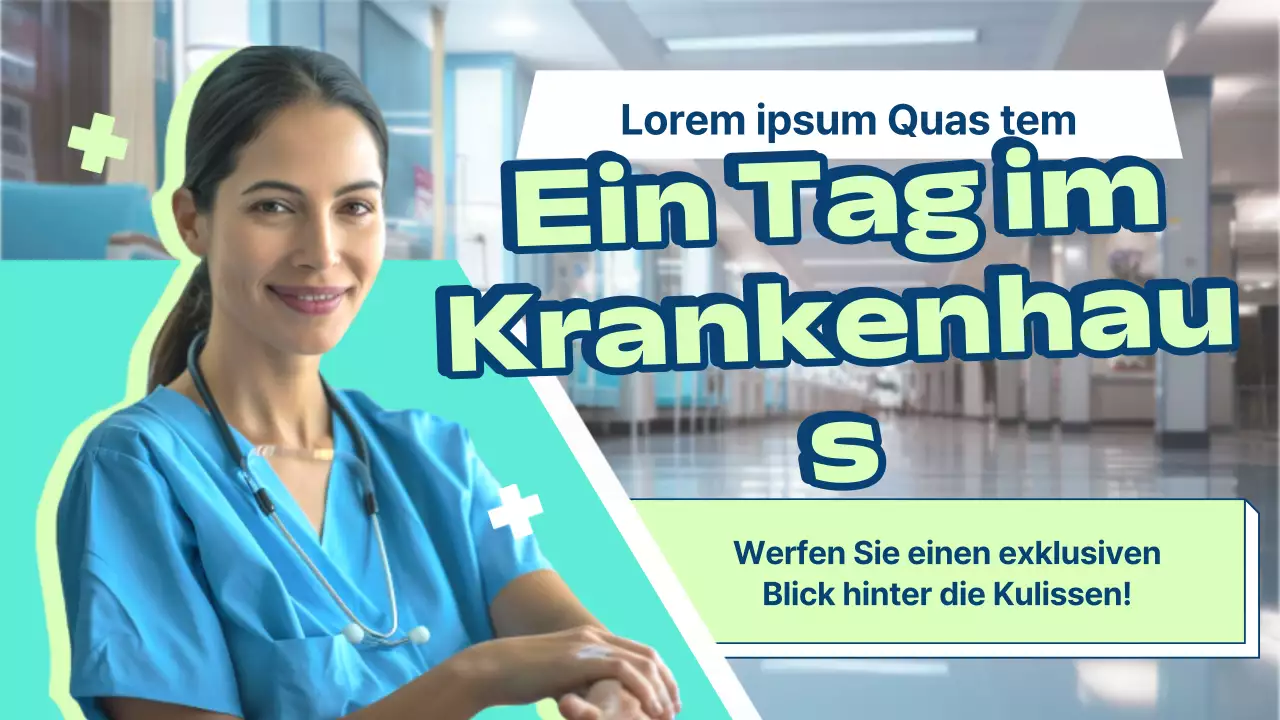 Lime Modern Nursing Vlog Youtube Vorschaubild Video