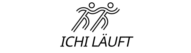 Einfacher Laufwettbewerb mit Illustrationen von Läufern