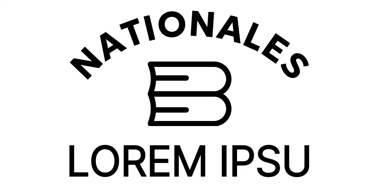 Concept d'ouverture de bibliothèque avec des illustrations en forme de livre