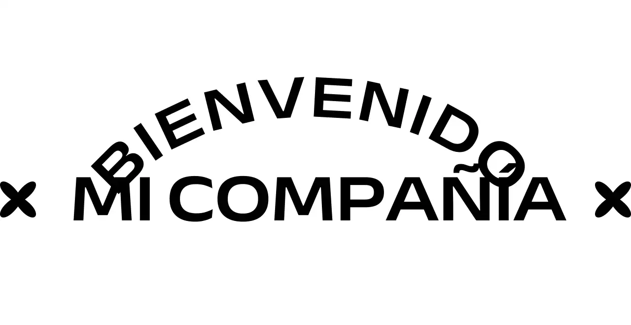 Kit de bienvenida corporativo sencillo con ilustraciones florales