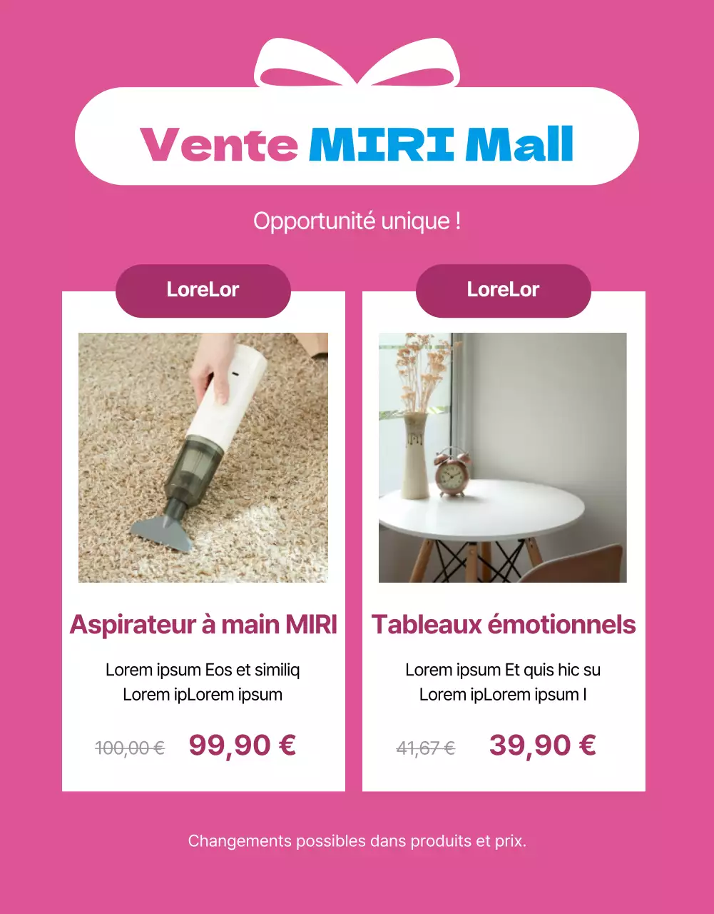 Promouvoir le Mois de la famille avec une touche kitsch de bleu et de rose