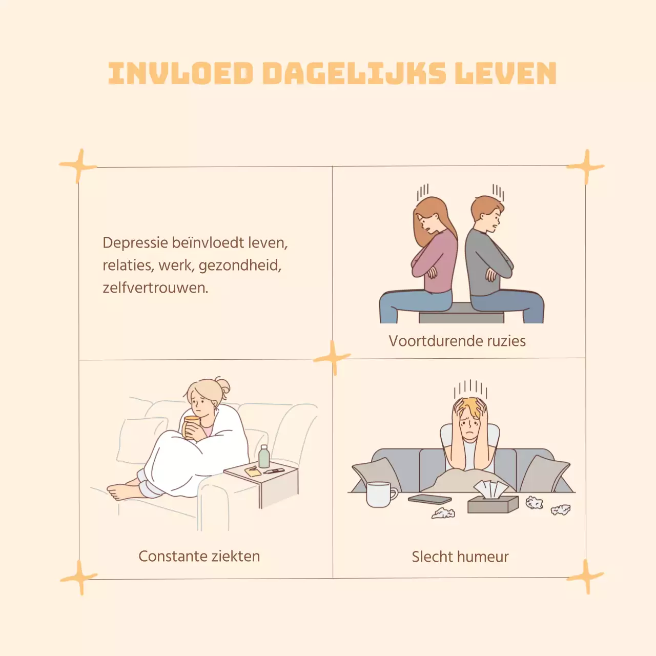 Beige basis zelfgroei