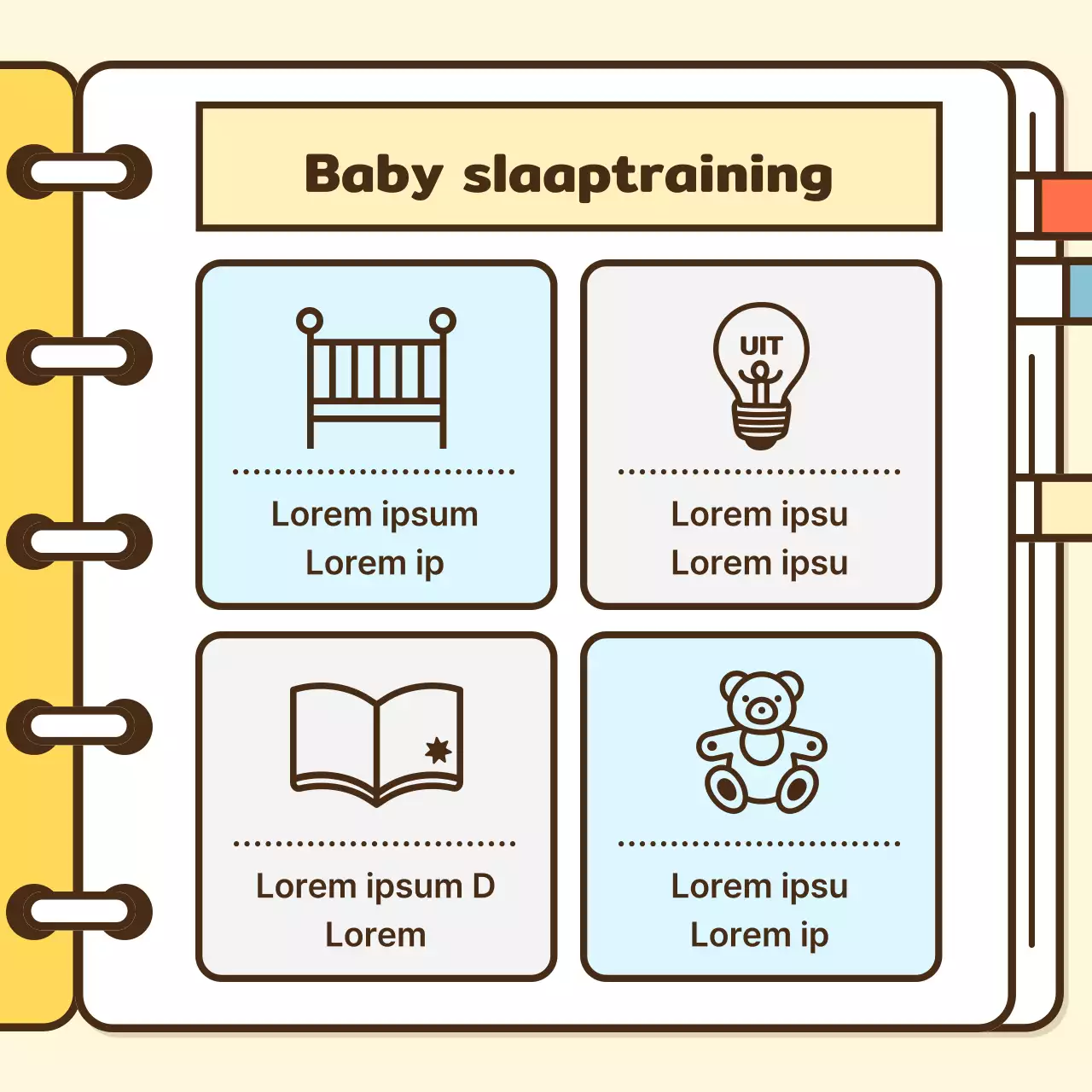 Alles over opvoeden met het gele en oranje kind