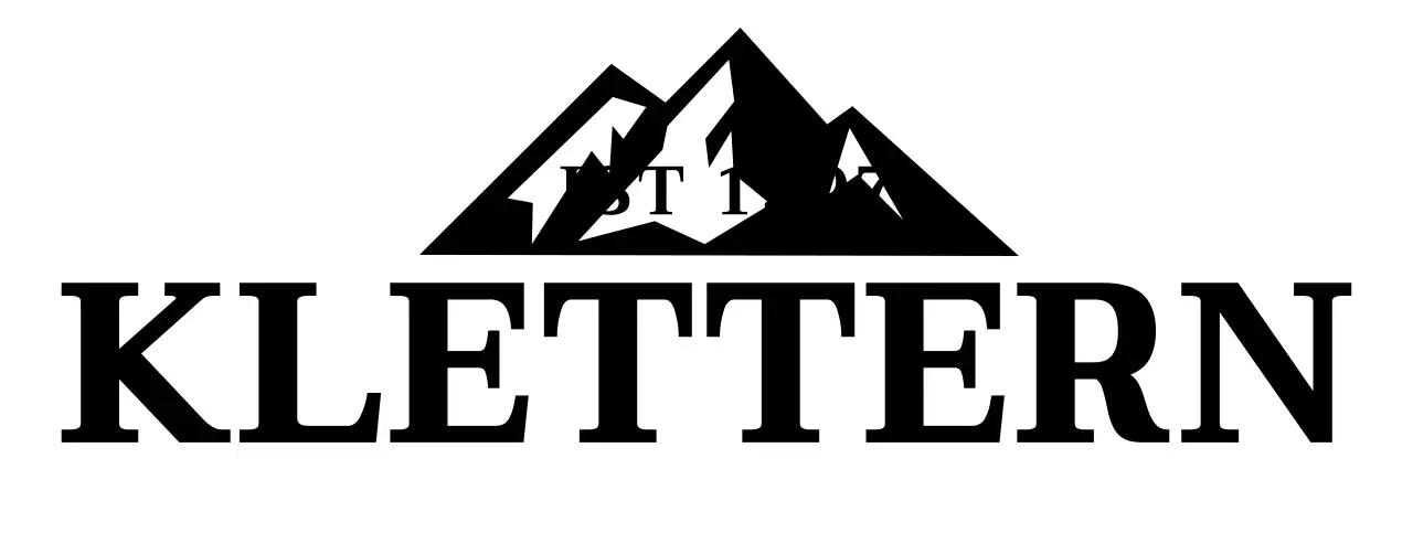 Vintage-inspirierter Kletterclub mit Berg-Illustrationen und Serifen-Schriften