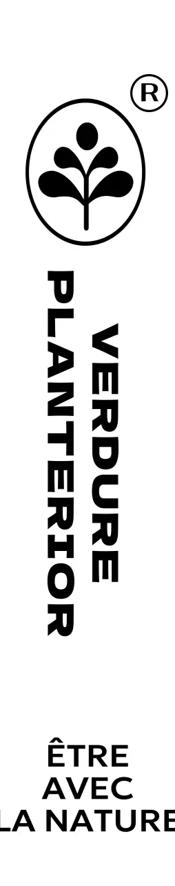 Jardinières simples et mignonnes avec illustrations de feuilles