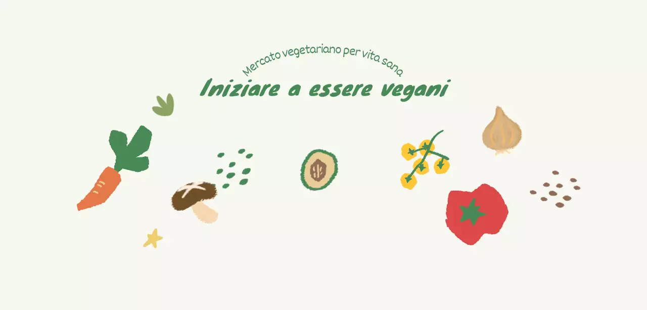Design del mercato delle pulci con illustrazioni di diverse verdure