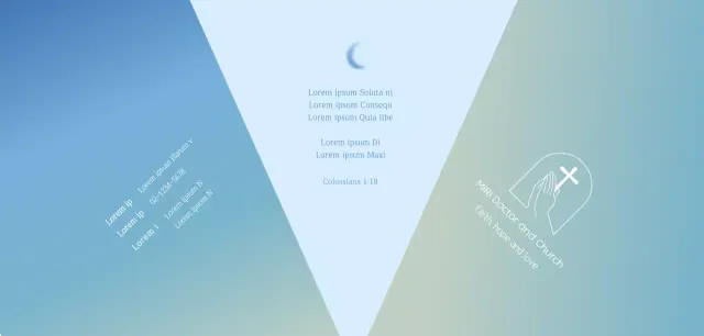 Emotional Bible Verses with Gradients to Promote Your Church