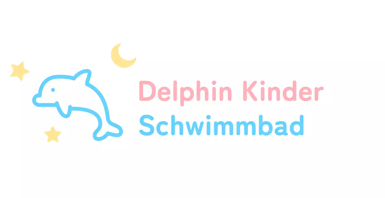 Niedliches Design mit niedlichen Delphin-Illustrationen