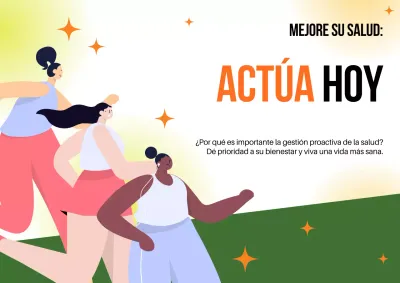 Verde y naranja Sensibilización sanitaria moderna Introducción