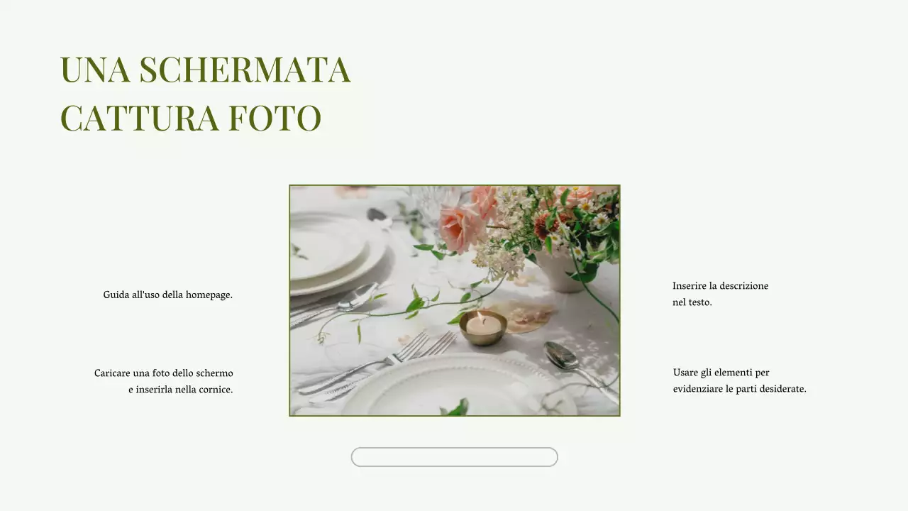 Verde Collage di foto minimale Presentazione Portafoglio d'affari