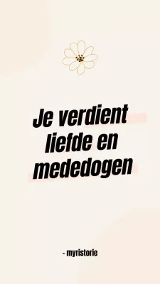 Beige Roze Natuurlijk Motiverende Quotes Publiciteit