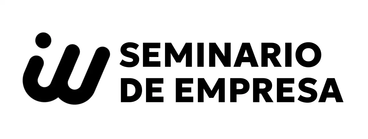 Seminario corporativo con un toque de glamour con un logotipo inglés