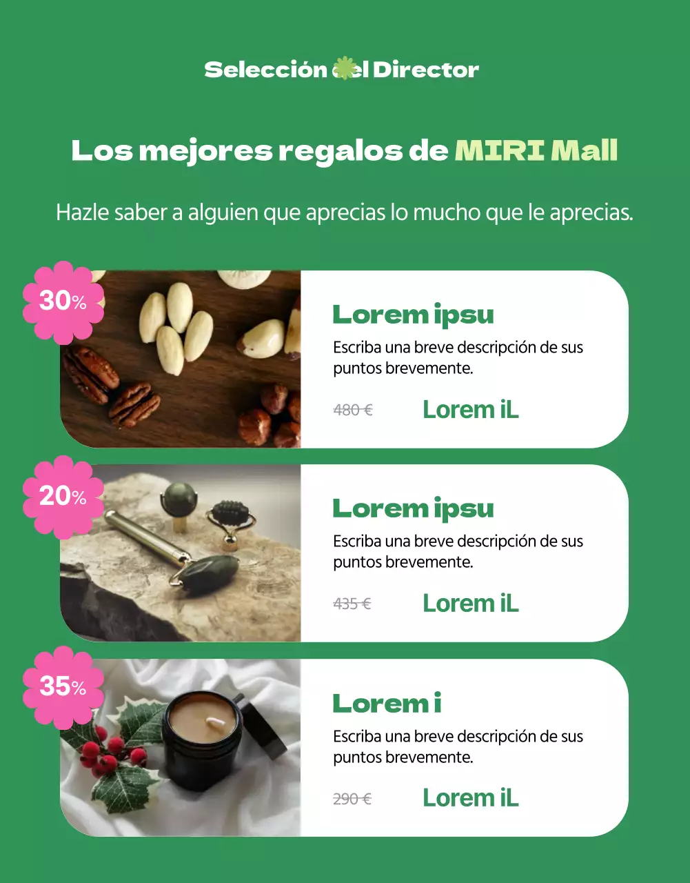 Promover un Mes del Hogar verde y kitsch