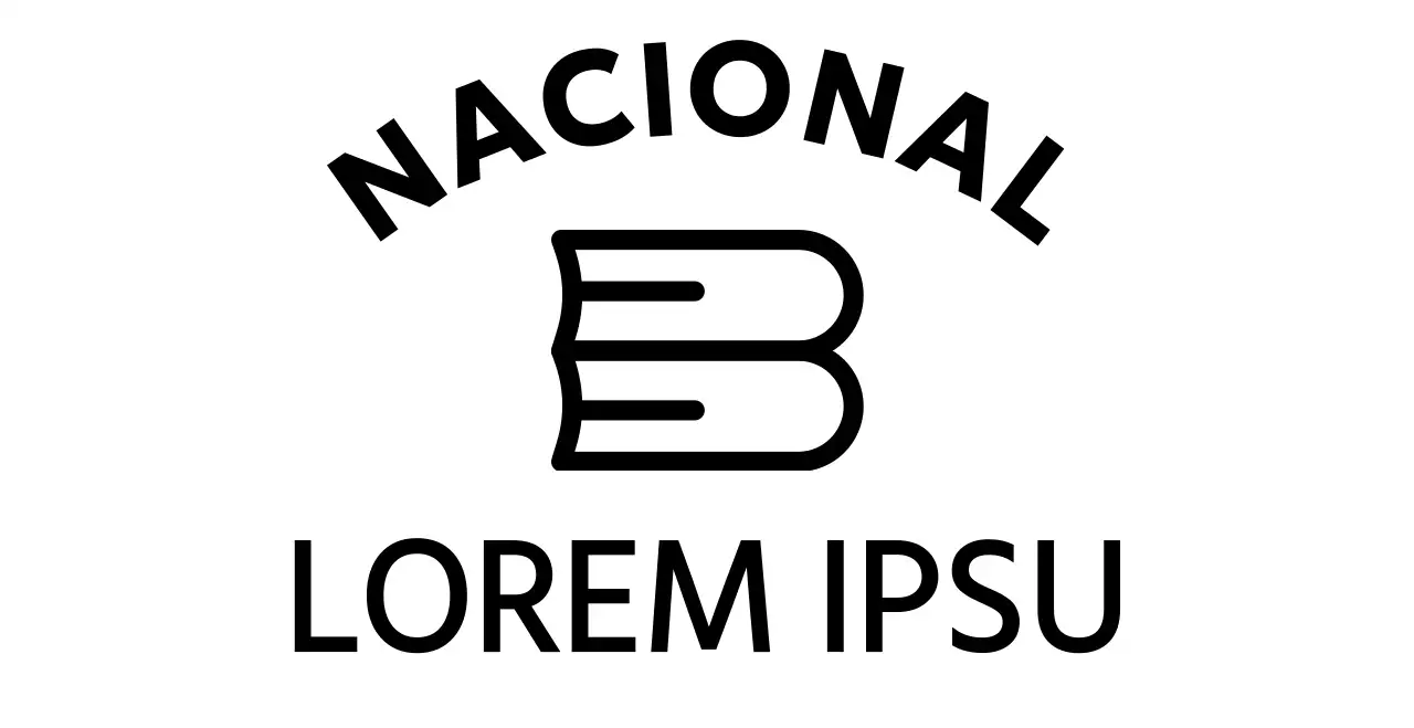 Concepto de apertura de biblioteca con ilustraciones en forma de libro