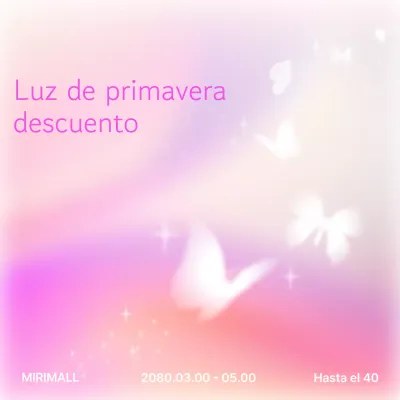 Promocione unas sencillas rebajas de primavera en rosa