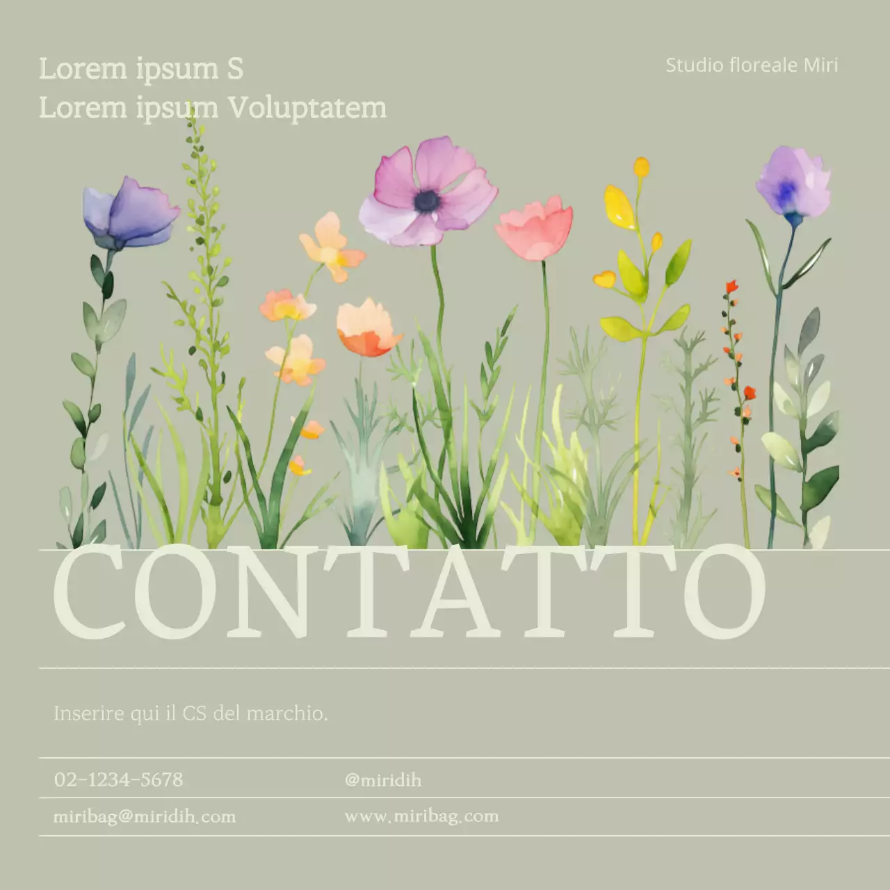 Un'introduzione al lussuoso studio floreale verde lime