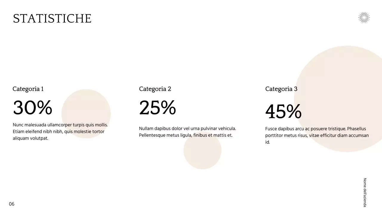 Beige Bianco Minimal Neutral Tone Business Presentazione Pitch Deck Strategia