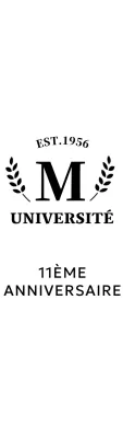 Concept simple de souvenir d'université avec logo en forme de laurier