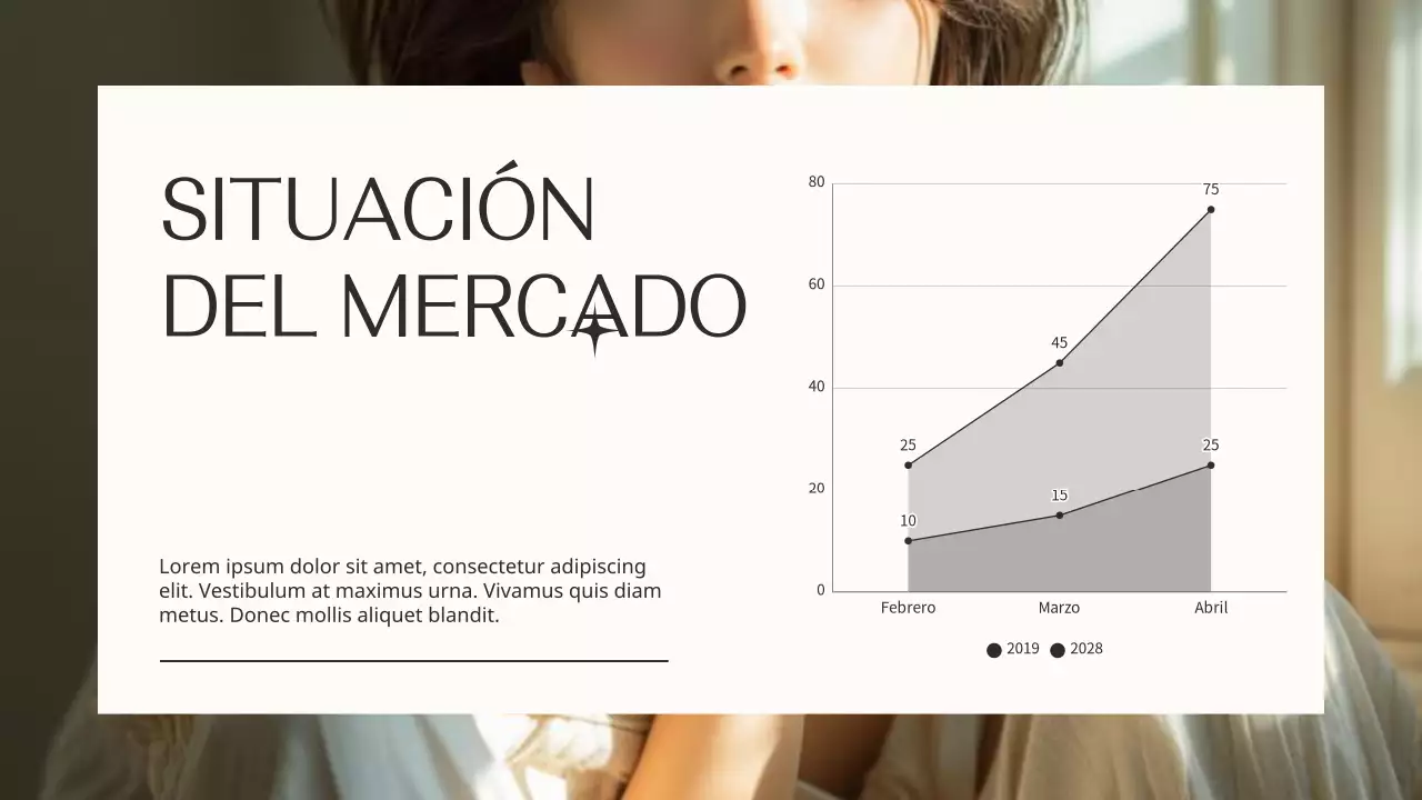 Beige y Negro Elegante Marca de Moda Product Pitch