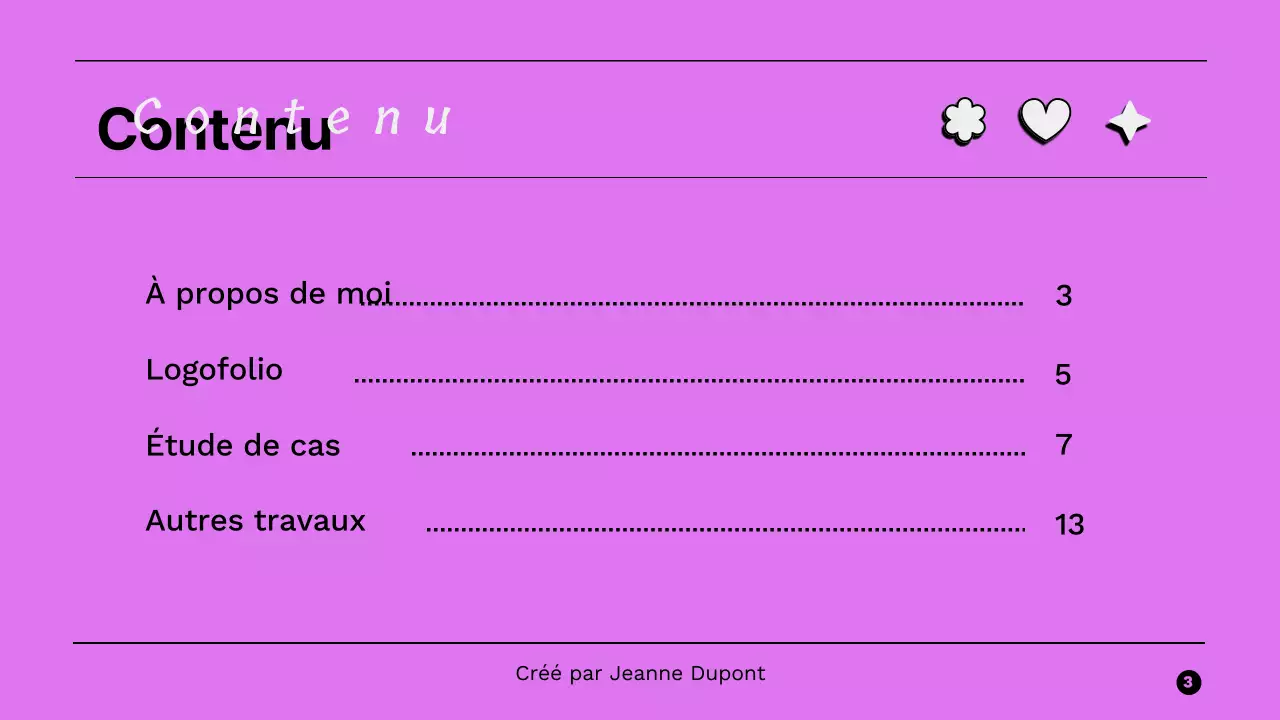 Portefeuille Lilas Basic Bold