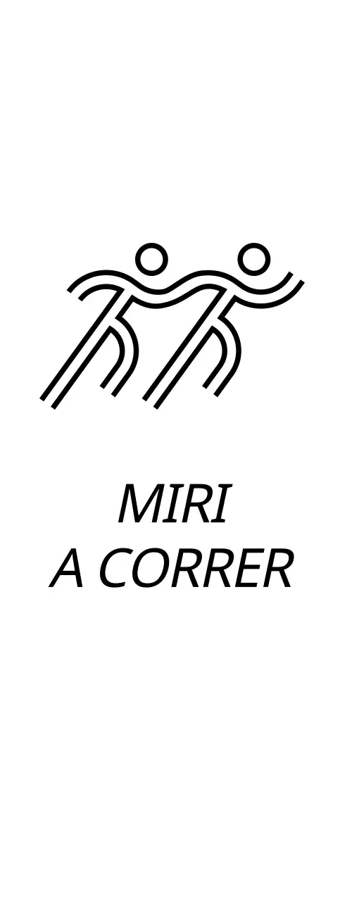Concurso de corrida simples com ilustrações de corredores