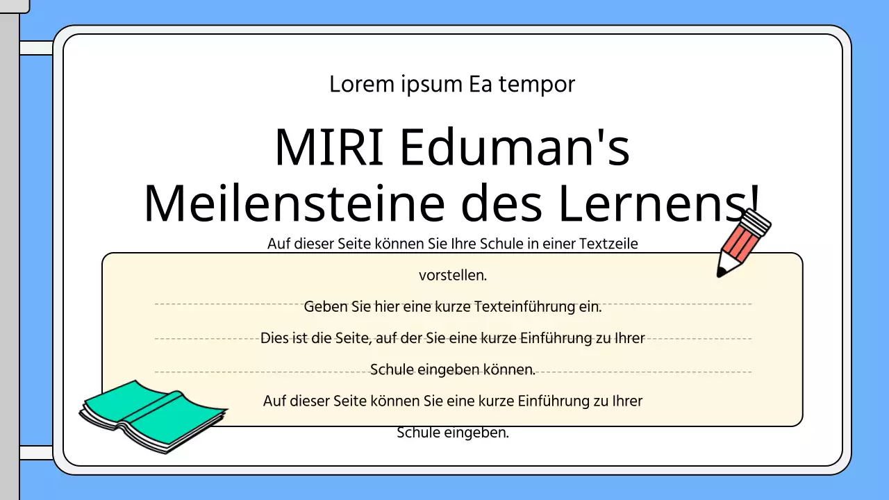 Blue's Kleiner Schulführer