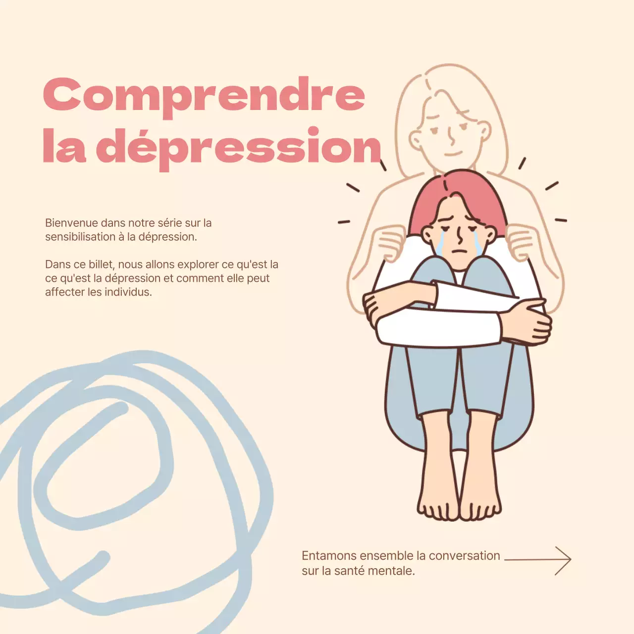 Croissance personnelle de base en beige