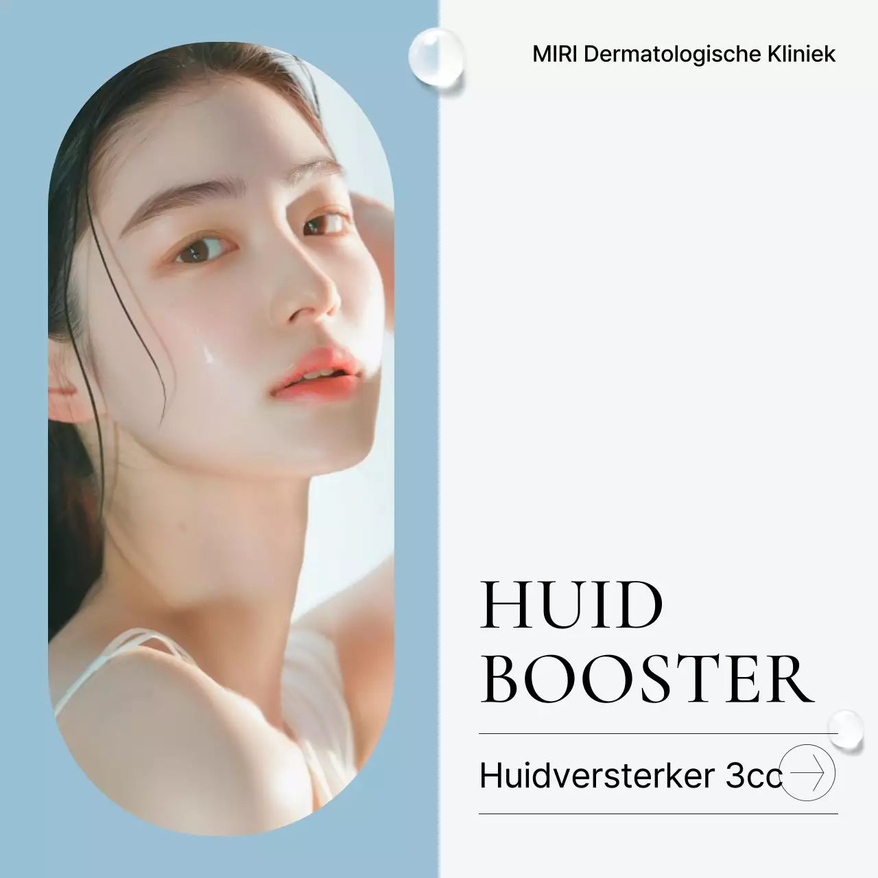 Marketingprocedures voor ziekenhuizen om een eenvoudige witte en lichtblauwe dermatologiepraktijk te promoten