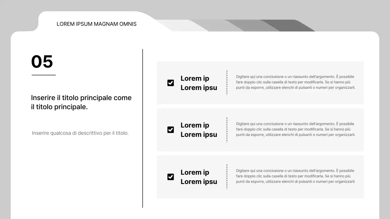 Rapporti aziendali semplici e in bianco e nero per le aziende