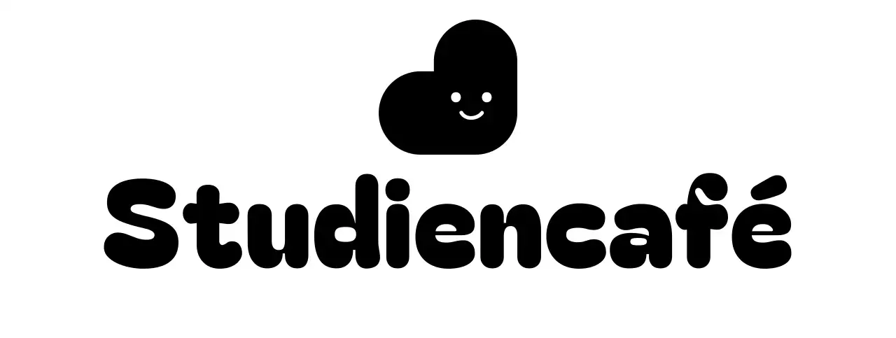 Studiencafé-Leseraum-Logo in einer runden Schriftart