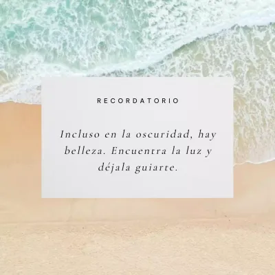 Marfil mínima cita inspiradora publicidad