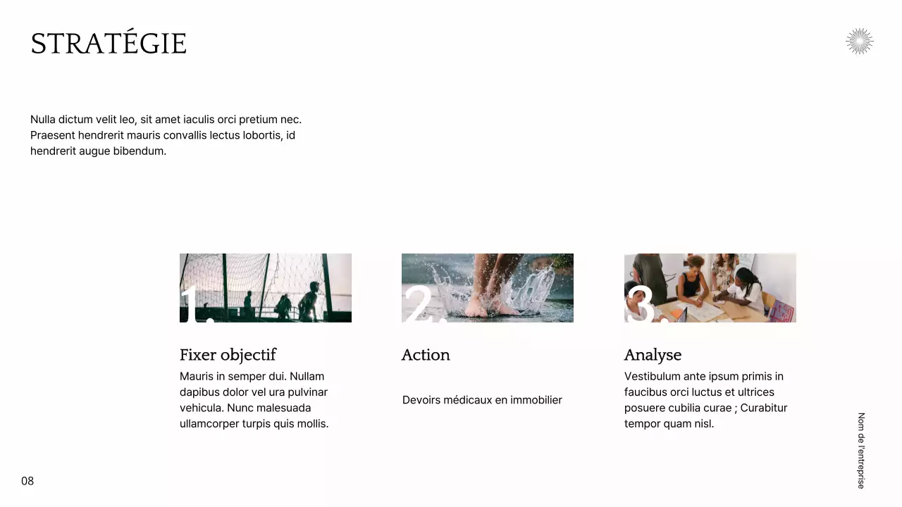 Beige White Minimal Neutral Tone Business Presentation Pitch Deck Strategy