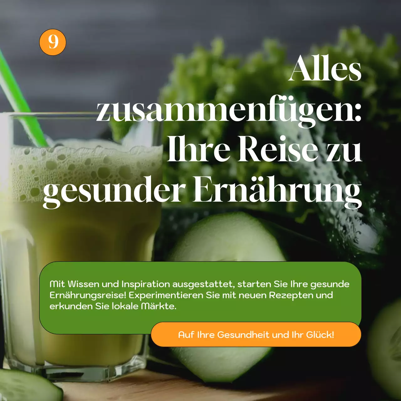 Grün Natürlich Gesund Strategie