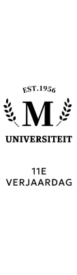 Eenvoudig concept universiteitsherinnering met laurierlogo