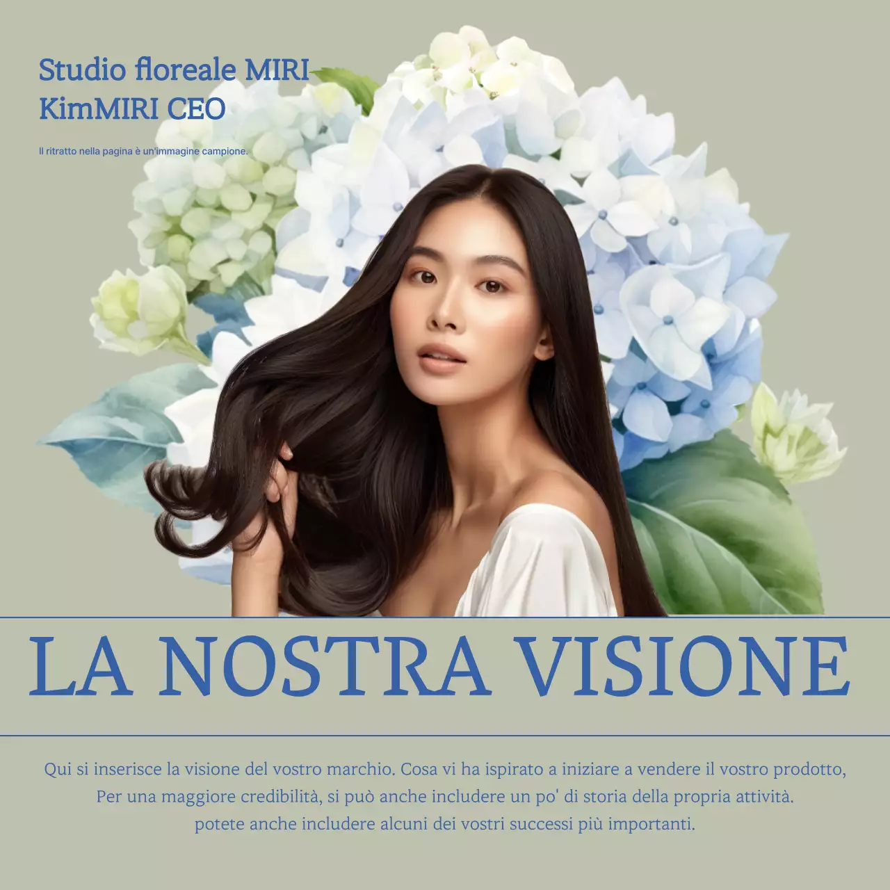 Un'introduzione al lussuoso studio floreale verde lime