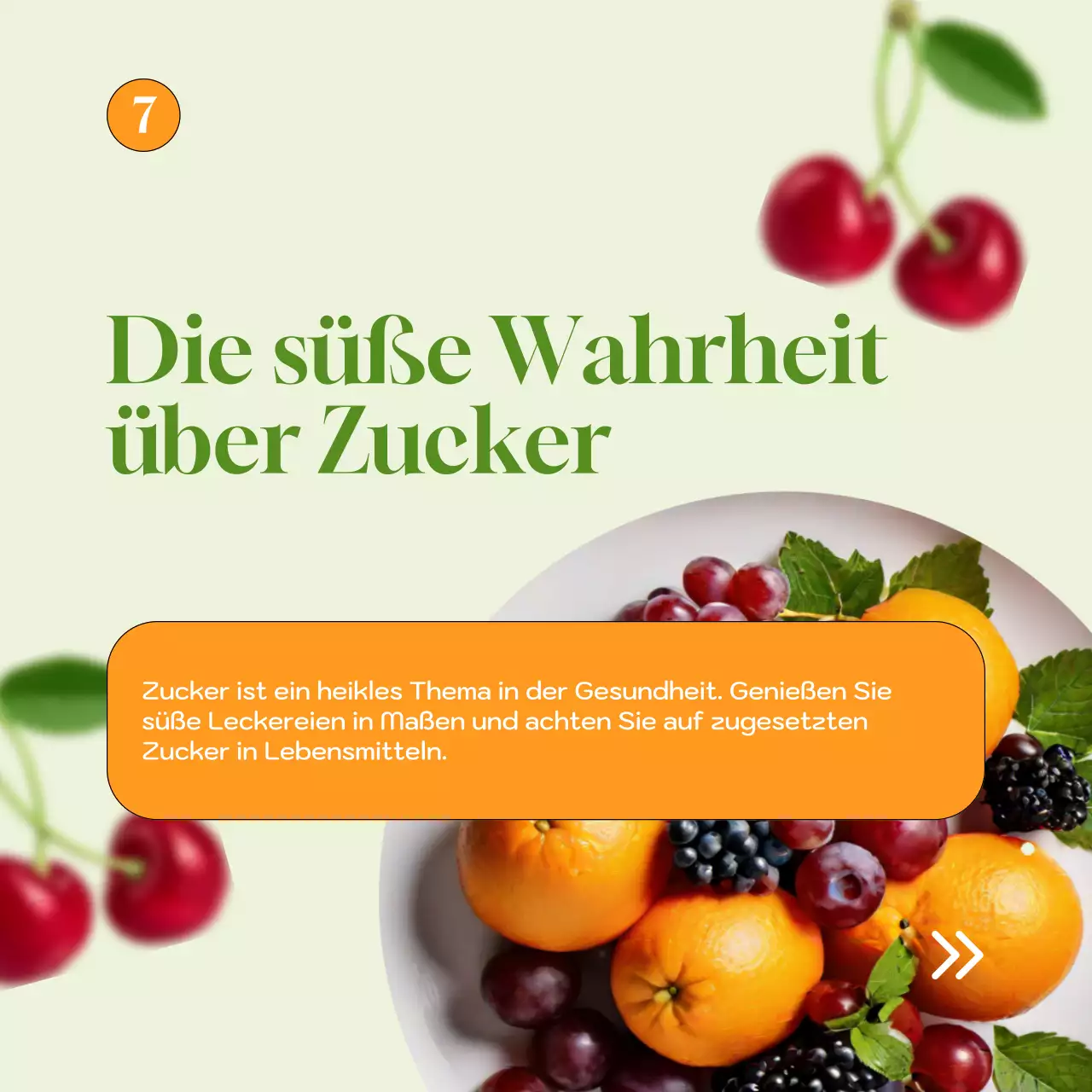 Grün Natürlich Gesund Strategie