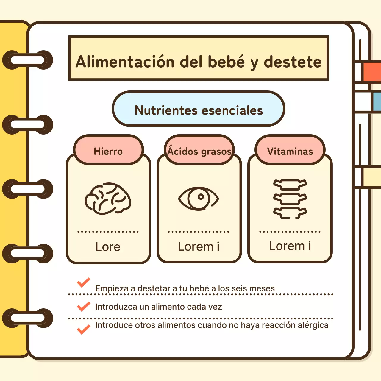 Todo sobre la paternidad con el niño amarillo y naranja