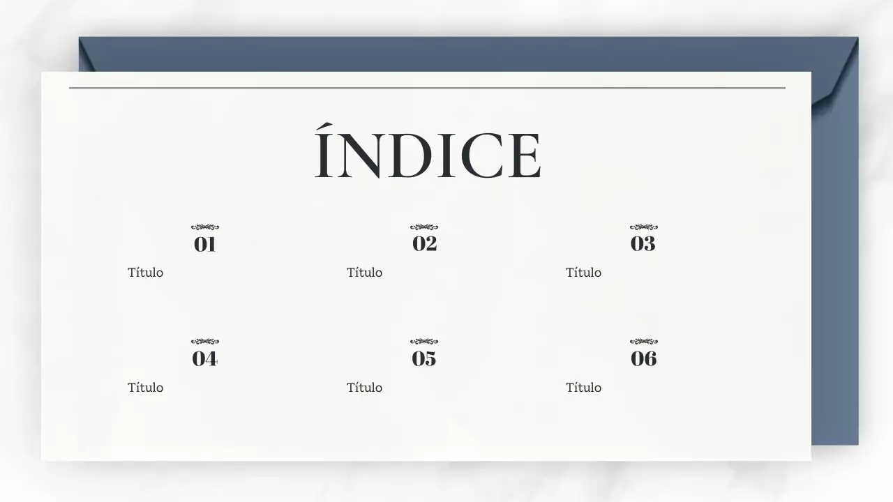 Promocione una marca de lujo en blanco y azul marino