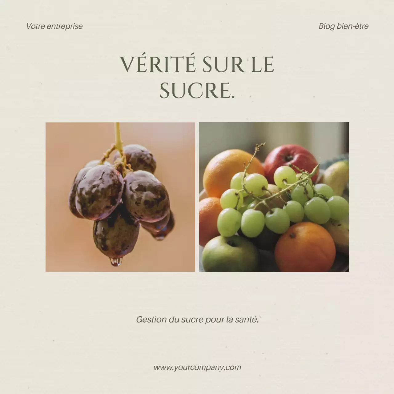 Beige and Khaki Modern Healthy Lifestyle Blog Promotion