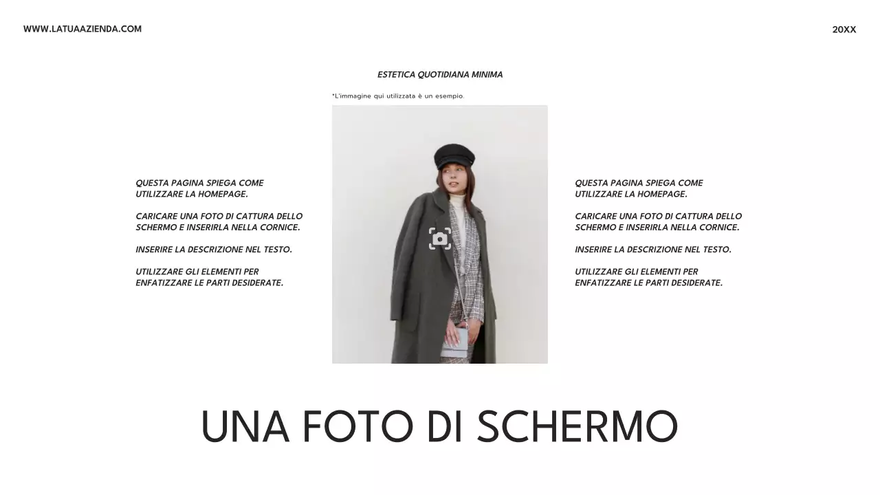 Collage di foto moderne in bianco e nero