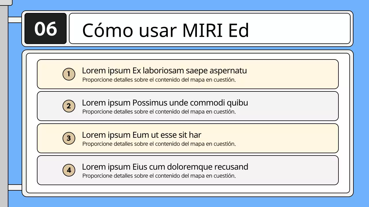 Guía de la Escuelita Azul