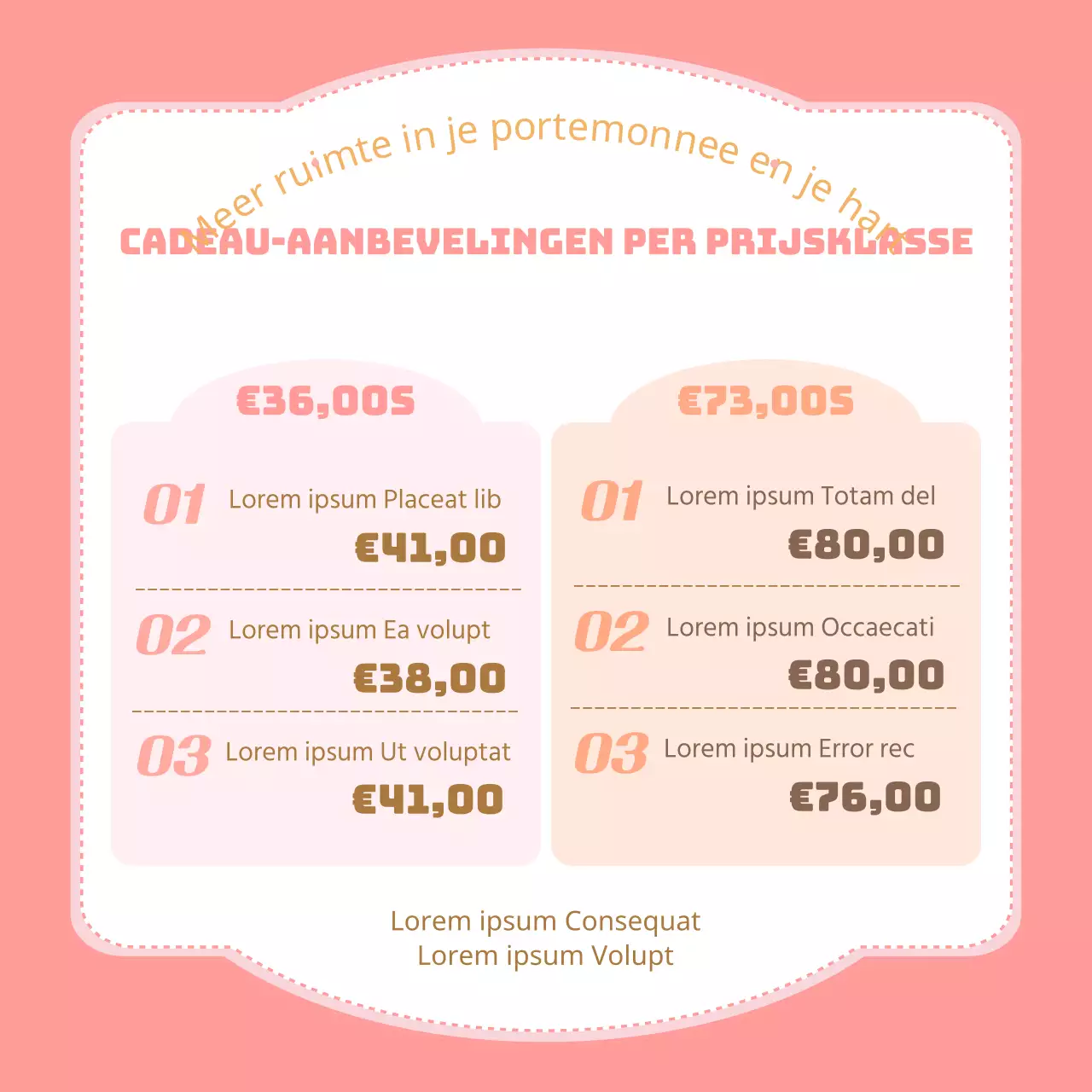 Leuke Moederdagcadeaus in rood en roze promoten