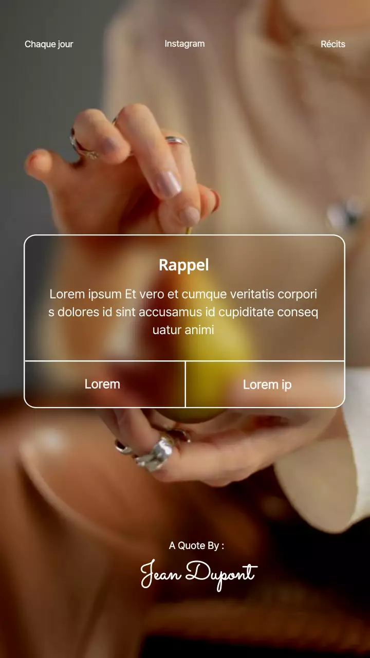 Brown Beige Minimal Simple Quote Sharing Words of Positivity for Mental Health Self-growth (en anglais)