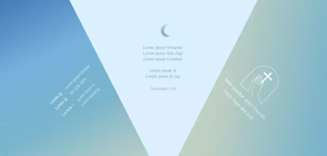 Emotional Bible Verses with Gradients to Promote Your Church
