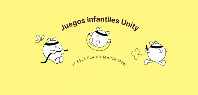 Una sencilla competición deportiva infantil con simpáticos personajes