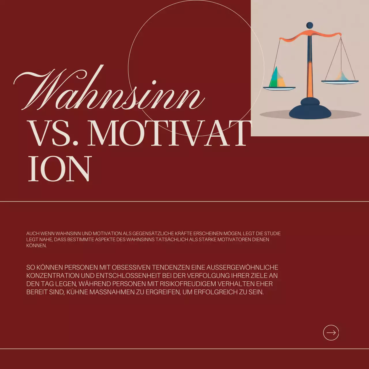 Elfenbein und Rot Minimal Medical Insight Einführung