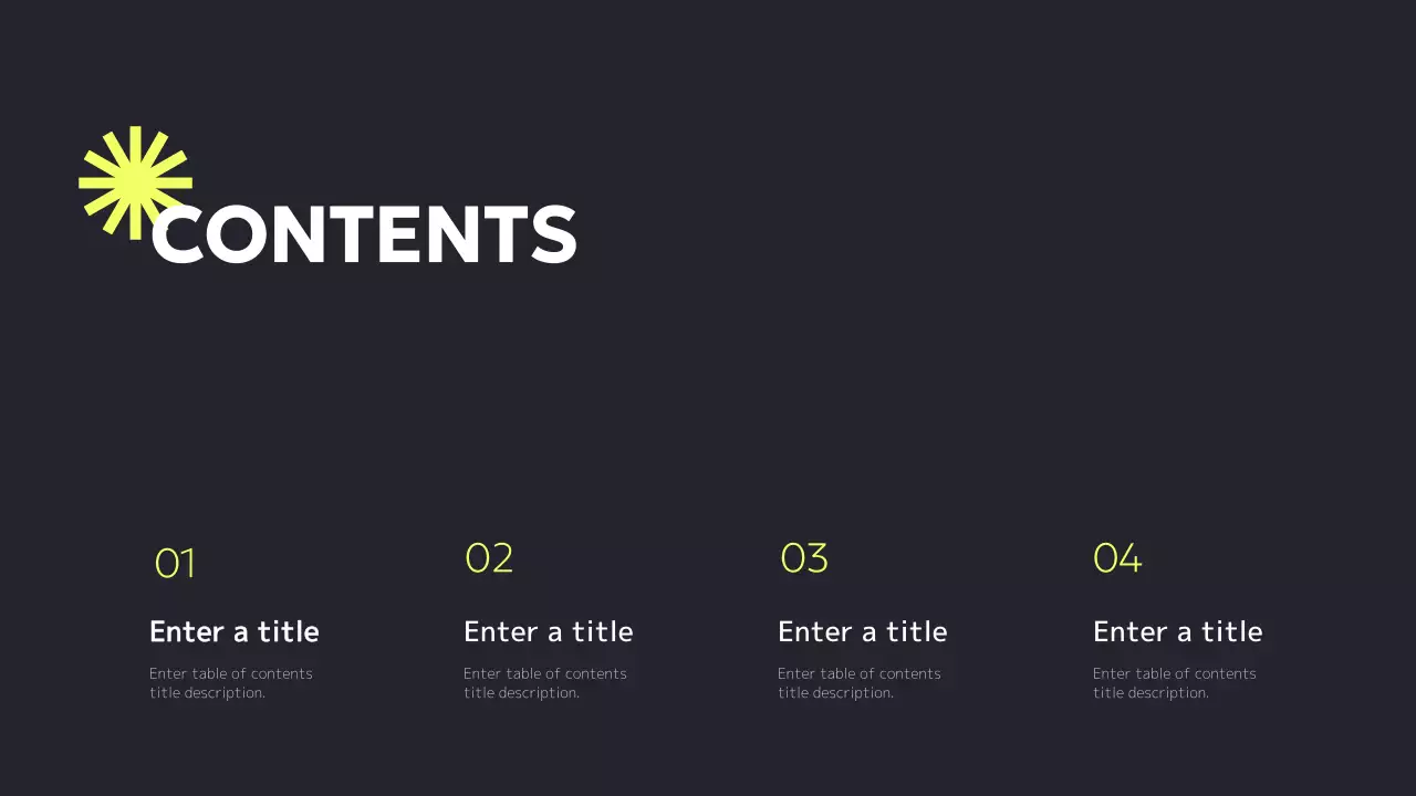 A trendy school assignment plan with a clean, simple text layout and charts, accented with point color contrast geometric shapes graphic sources.